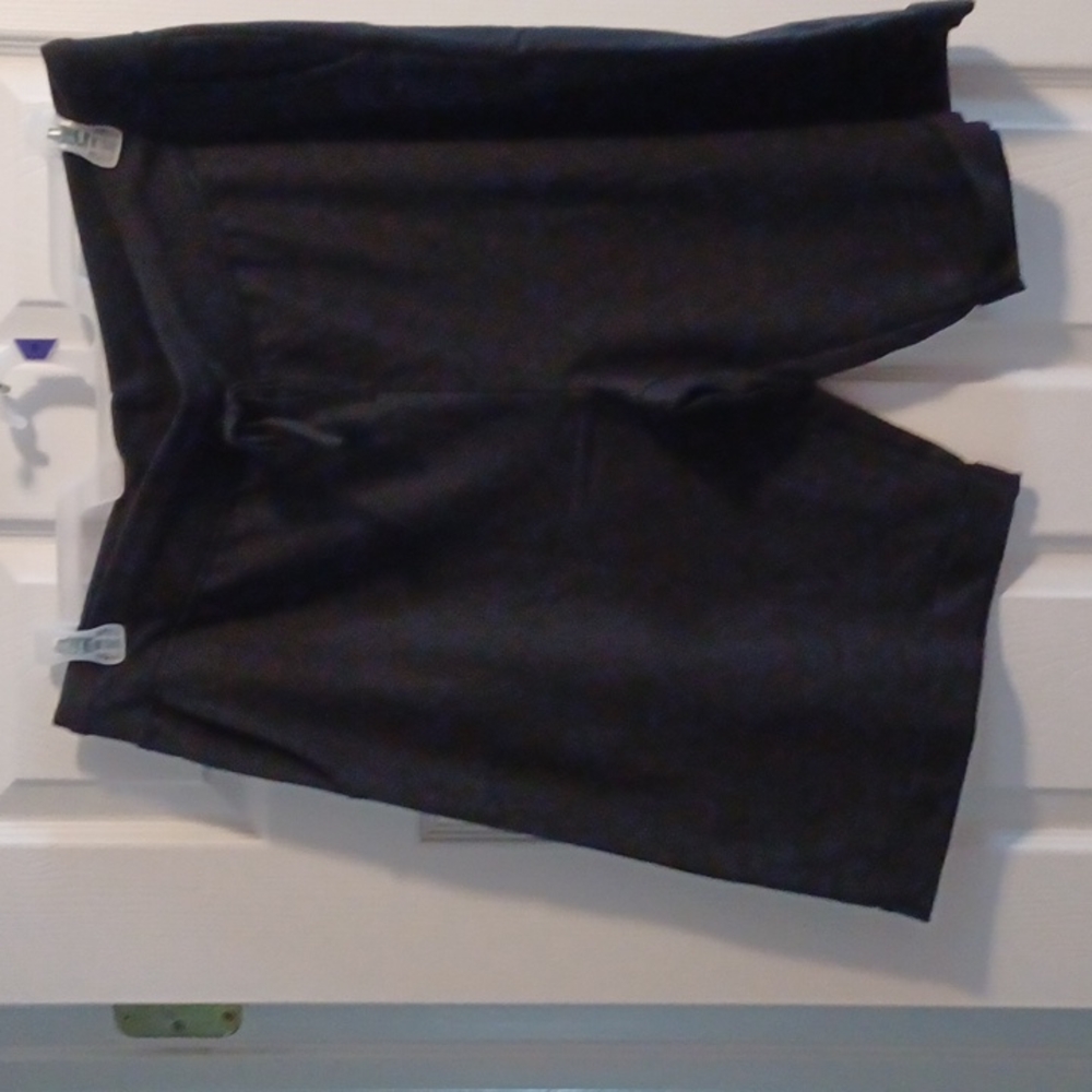 Black  jogger shorts